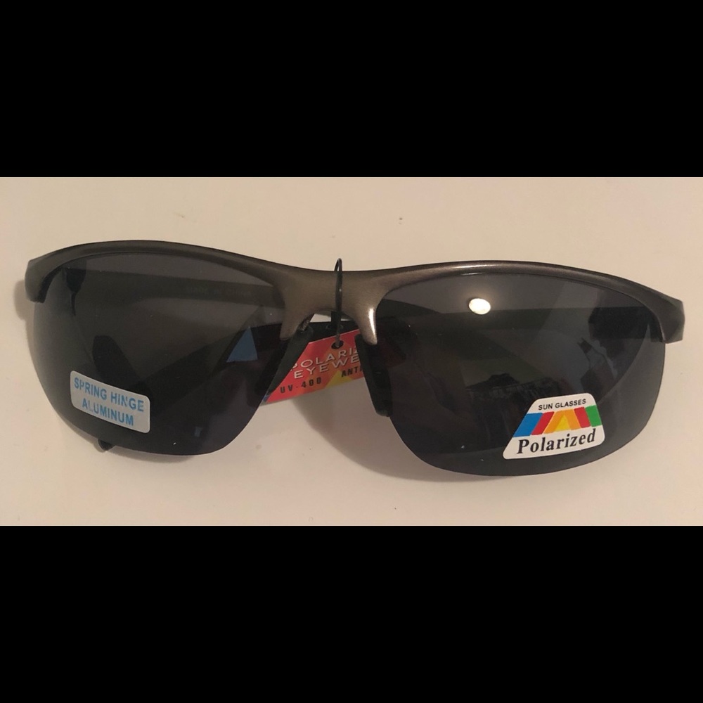 Men’s Semi-rimless Polarized Sunglasses